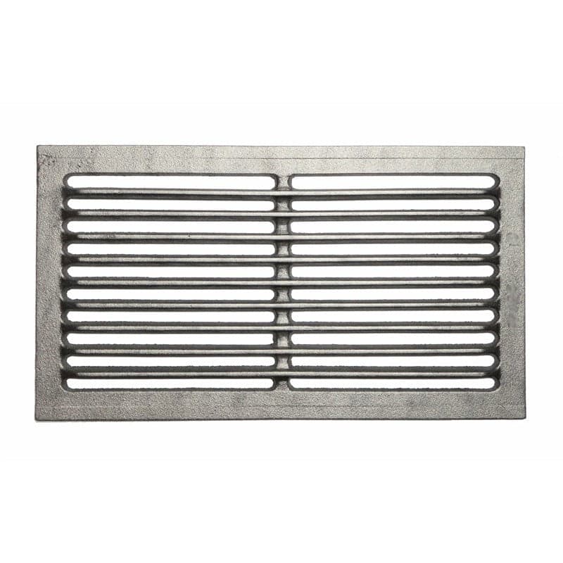 GRIGLIA IN GHISA PER CUCINA A LEGNA - CAMINETTO - BARBECUE CENERE 430 x 240 mm. in prodotto EuroStore07 - Alatri, commercioVirtuoso.it