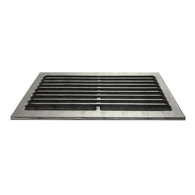 GRIGLIA IN GHISA PER CUCINA A LEGNA - CAMINETTO - BARBECUE CENERE 430 x 240 mm. in prodotto EuroStore07 - Alatri, commercioVirtuoso.it