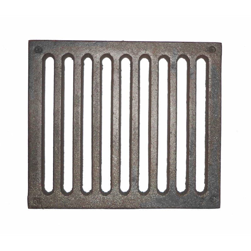 GRIGLIA IN GHISA PER CUCINA A LEGNA - CAMINETTO - BARBECUE CENERE 205 x 235 mm. in prodotto EuroStore07 - Alatri, commercioVirtuoso.it