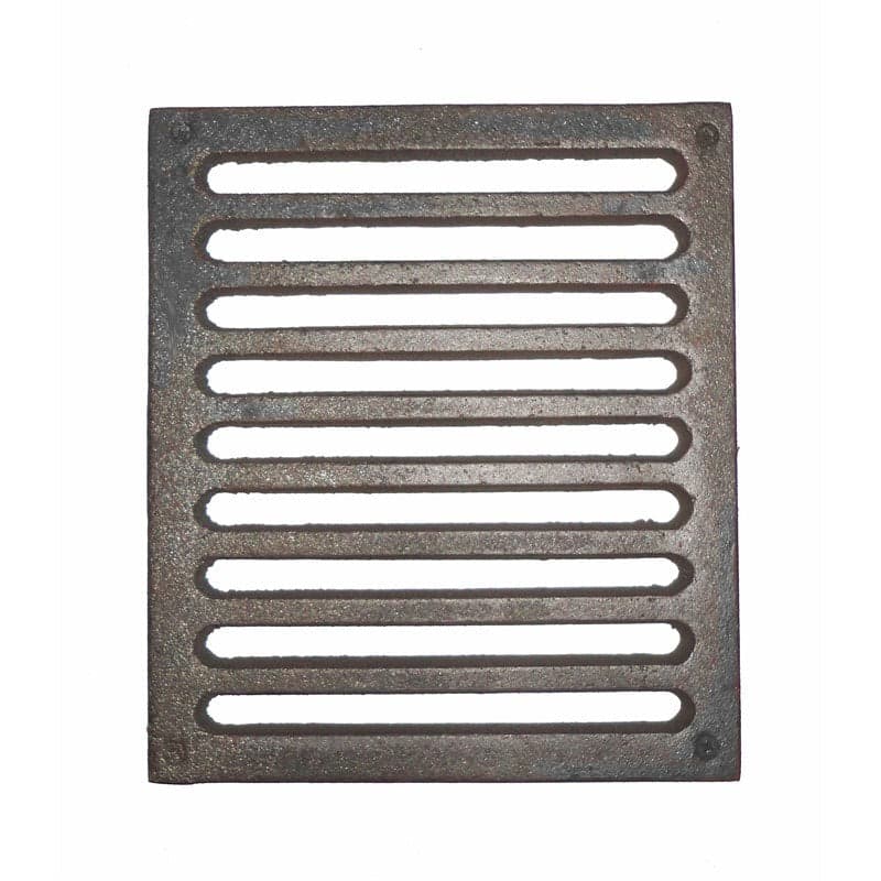 GRIGLIA IN GHISA PER CUCINA A LEGNA - CAMINETTO - BARBECUE CENERE 205 x 235 mm. in prodotto EuroStore07 - Alatri, commercioVirtuoso.it