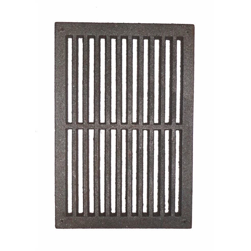 GRIGLIA IN GHISA PER CUCINA A LEGNA - CAMINETTO - BARBECUE CENERE 202 x 302 mm. in prodotto EuroStore07 - Alatri, commercioVirtuoso.it
