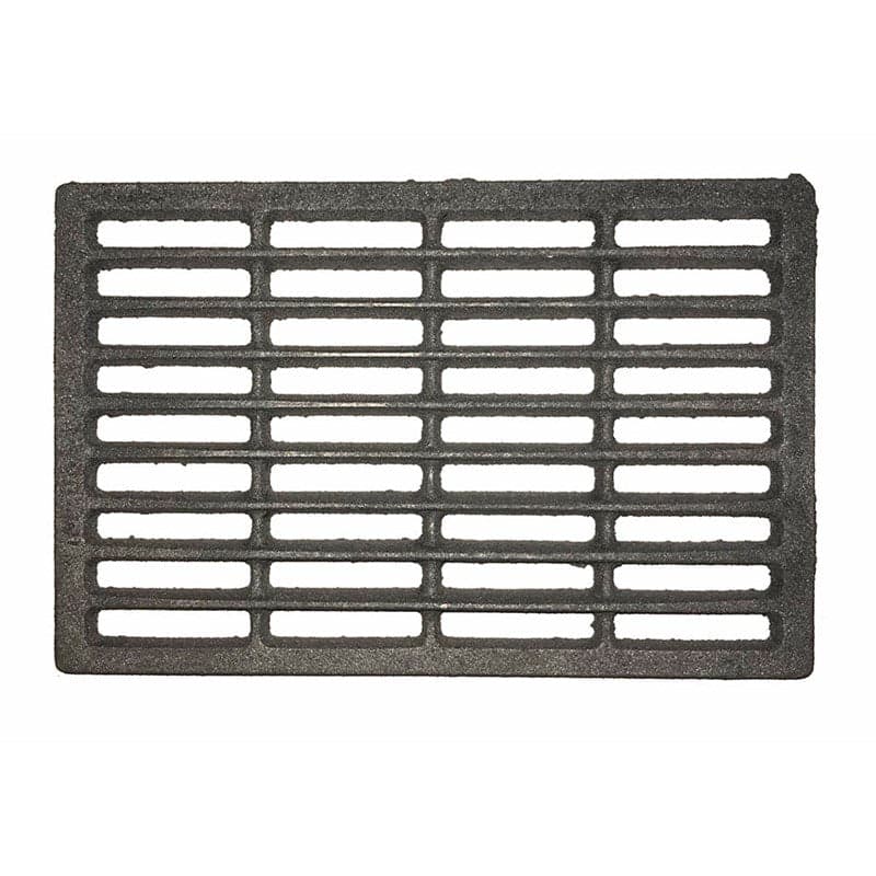 GRIGLIA IN GHISA PER CUCINA A LEGNA - CAMINETTO - BARBECUE CENERE 280 x 180 mm. in prodotto EuroStore07 - Alatri, commercioVirtuoso.it