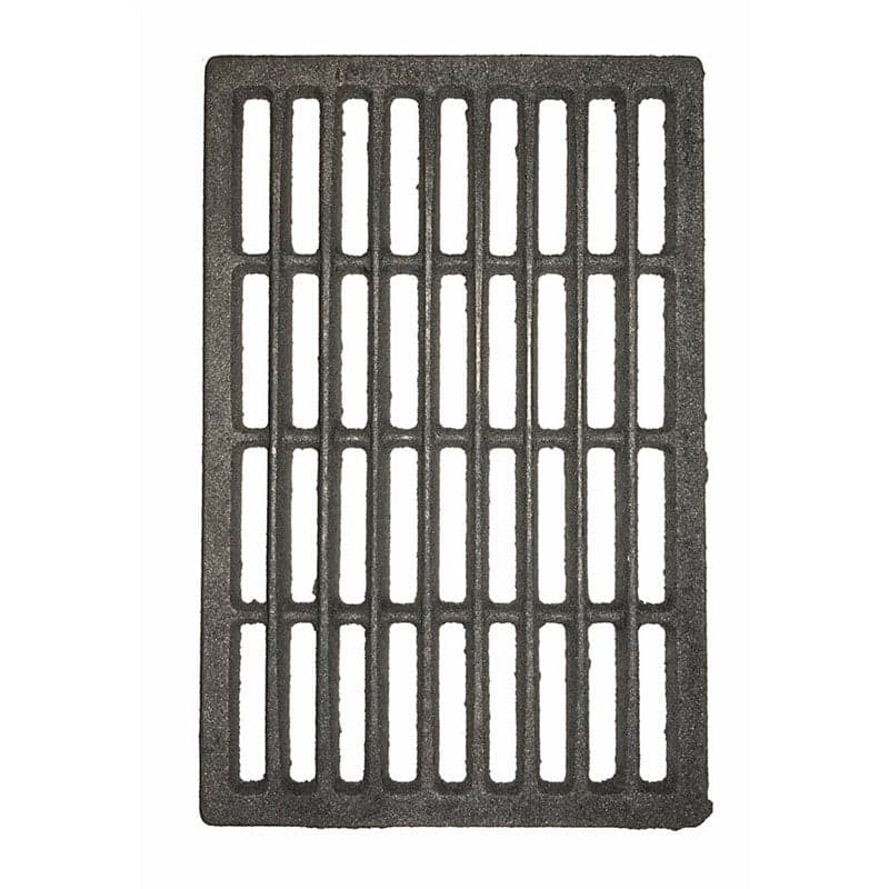 GRIGLIA IN GHISA PER CUCINA A LEGNA - CAMINETTO - BARBECUE CENERE 280 x 180 mm. in prodotto EuroStore07 - Alatri, commercioVirtuoso.it
