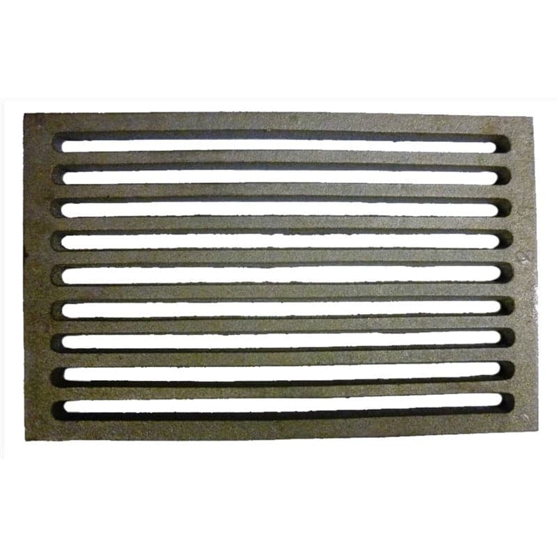 GRIGLIA IN GHISA PER CUCINA A LEGNA - CAMINETTO - BARBECUE CENERE 275 x 148 mm. in prodotto EuroStore07 - Alatri, commercioVirtuoso.it