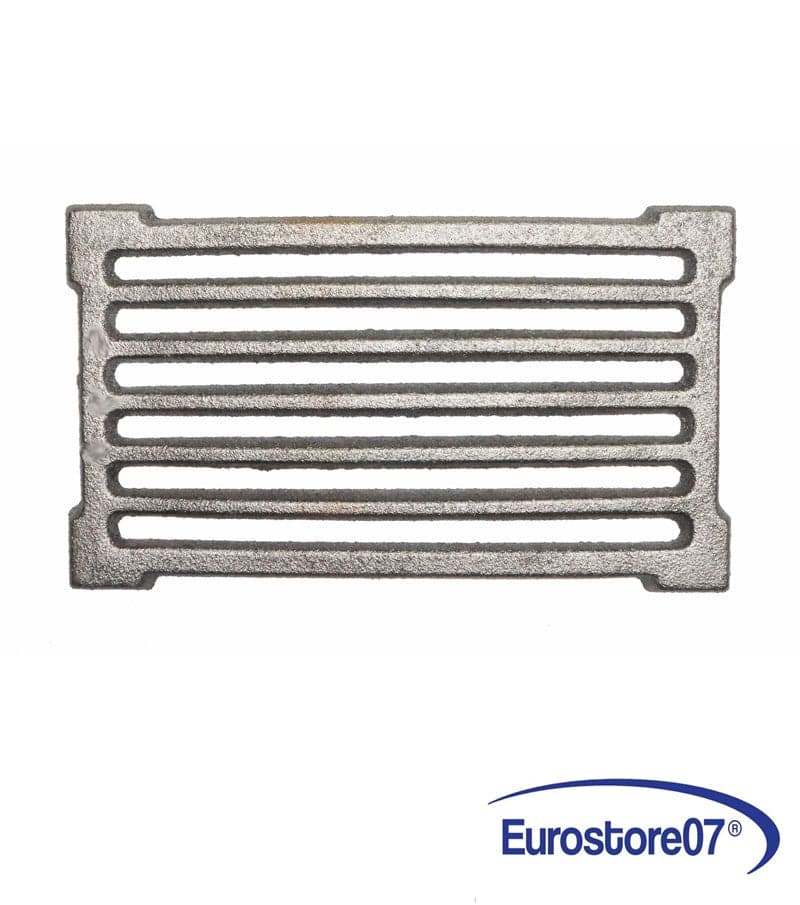 GRIGLIA IN GHISA PER CUCINA A LEGNA - CAMINETTO - BARBECUE CENERE 250 x 147 mm. in prodotto EuroStore07 - Alatri, commercioVirtuoso.it