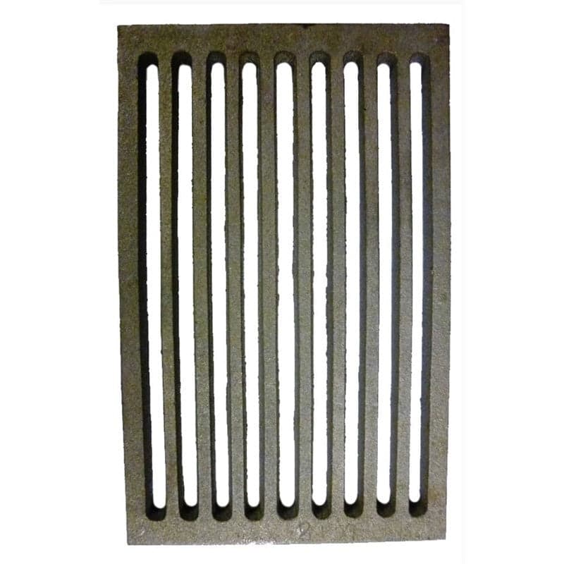 GRIGLIA IN GHISA PER CUCINA A LEGNA - CAMINETTO - BARBECUE CENERE 220 x 120 mm. in prodotto EuroStore07 - Alatri, commercioVirtuoso.it