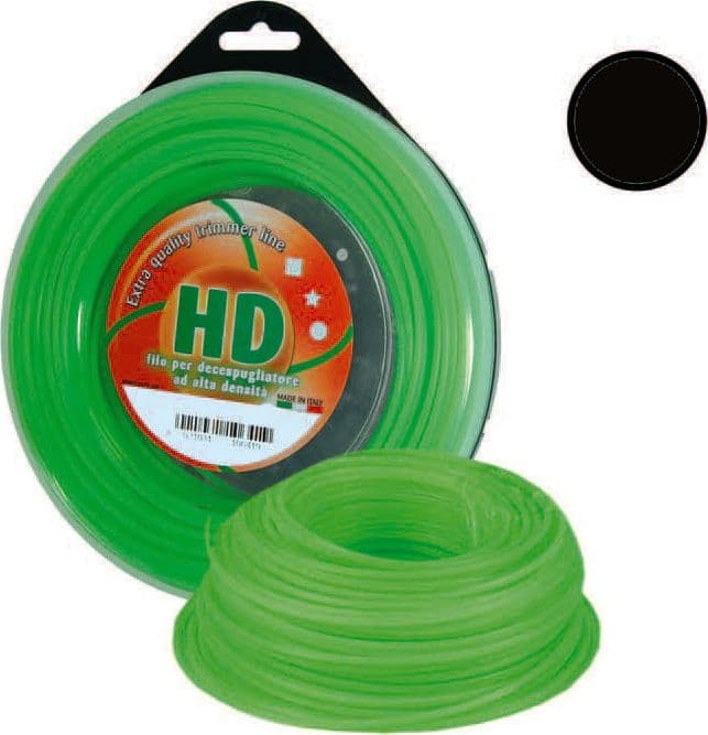 FILO DI NYLON TONDO PROFESSIONALE PER DECESPUGLIATORE ø mm.3 in matassa mt.55 in prodotto EuroStore07 - Alatri, commercioVirtuoso.it
