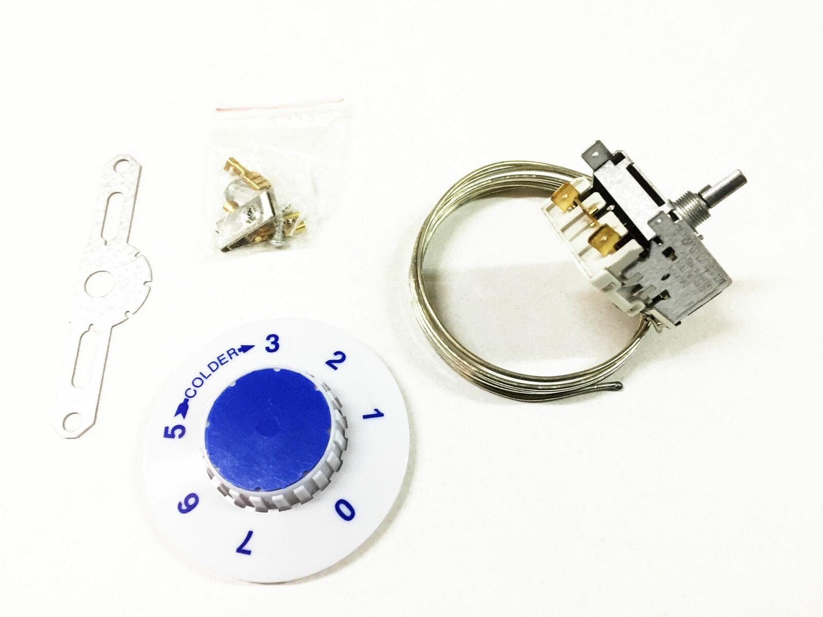 TERMOSTATO PER CONGELATORE UNIVERSALE 3 CONTATTI CON ALLARME SONDA CM 120 TF 36 in prodotto EuroStore07 - Alatri, commercioVirtuoso.it