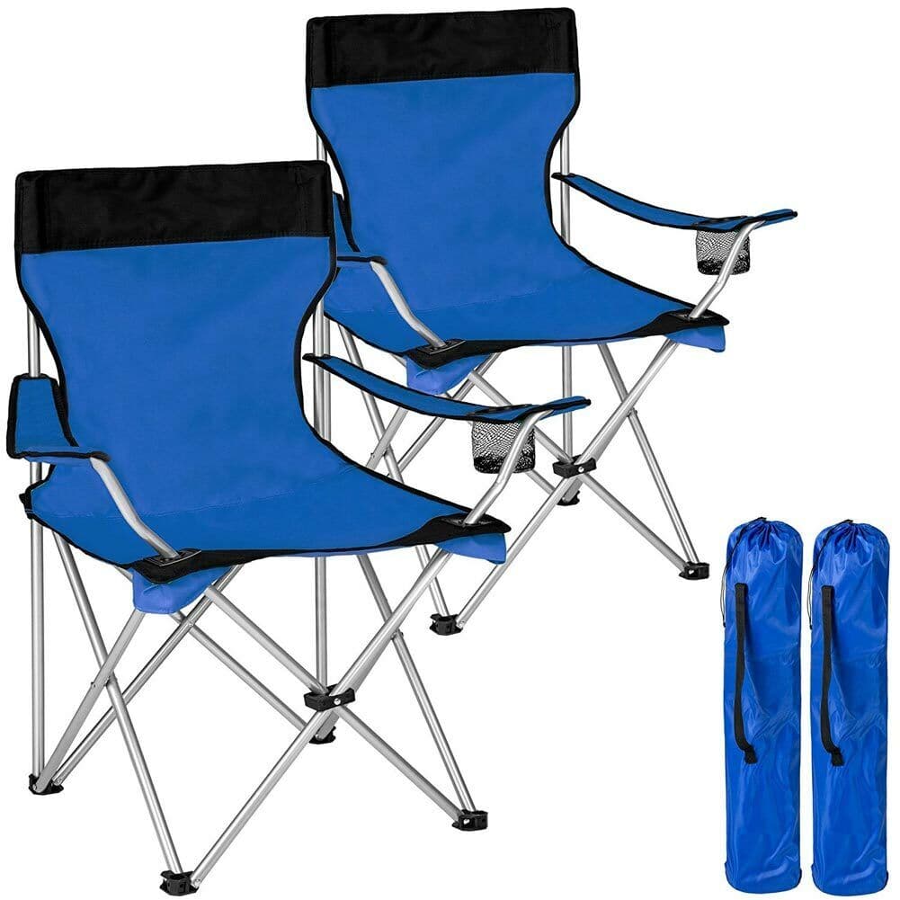Kit 2 Sedie Pieghevoli da Campeggio con Borsa uso Esterno Leggera Salvaspazio in Sedie Danyx - Casoria, commercioVirtuoso.it