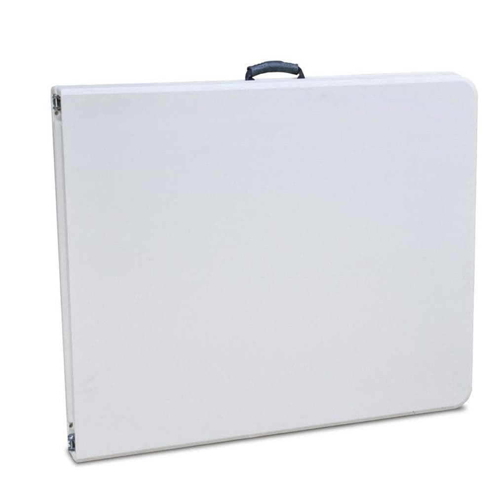 Tavolo Pieghevole in Resina HDPE 180x70 H74cm Richiudibile Salvaspazio Bianco in Tavoli standard Danyx - Casoria, commercioVirtuoso.it