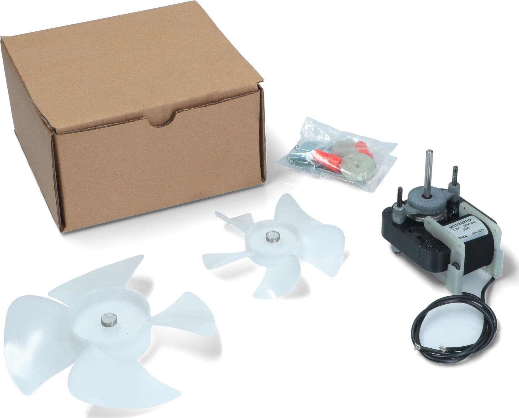MOTORE + VENTILATORE FRIGORIFERO MOLTE MARCHE ALBERO DIAM MM 4 X 34 in prodotto EuroStore07 - Alatri, commercioVirtuoso.it