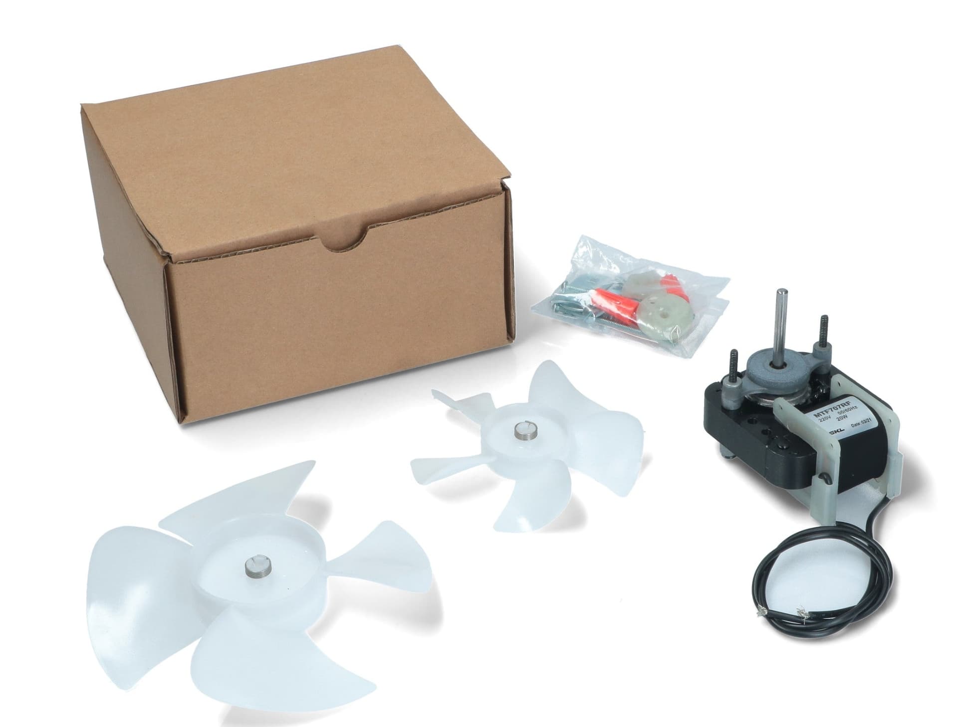 MOTORE + VENTILATORE FRIGORIFERO MOLTE MARCHE ALBERO DIAM MM 4 X 34 in prodotto EuroStore07 - Alatri, commercioVirtuoso.it