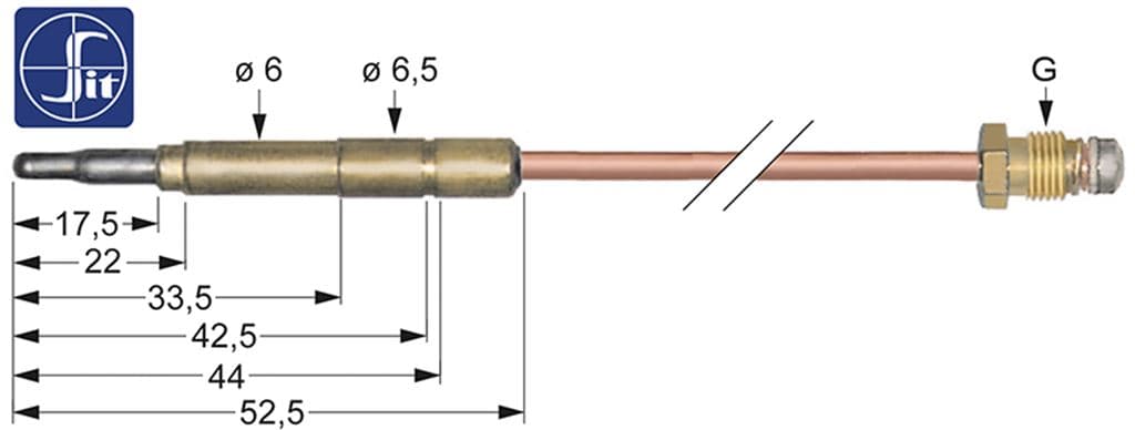 TERMOCOPPIA PER APPARECCHI A GAS SIT 3440029 M8x1 850 mm in prodotto EuroStore07 - Alatri, commercioVirtuoso.it