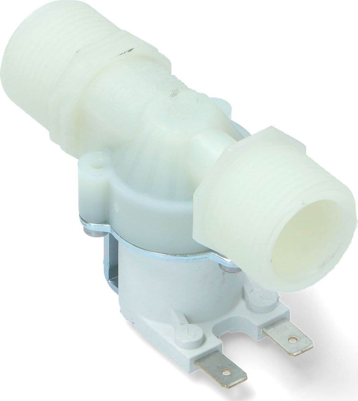 ELETTROVALVOLA 1 VIA 180° LAVASTOVIGLIE PASSO MASCHIO 3/4-3/4. LAVORA A 12V. in prodotto EuroStore07 - Alatri, commercioVirtuoso.it