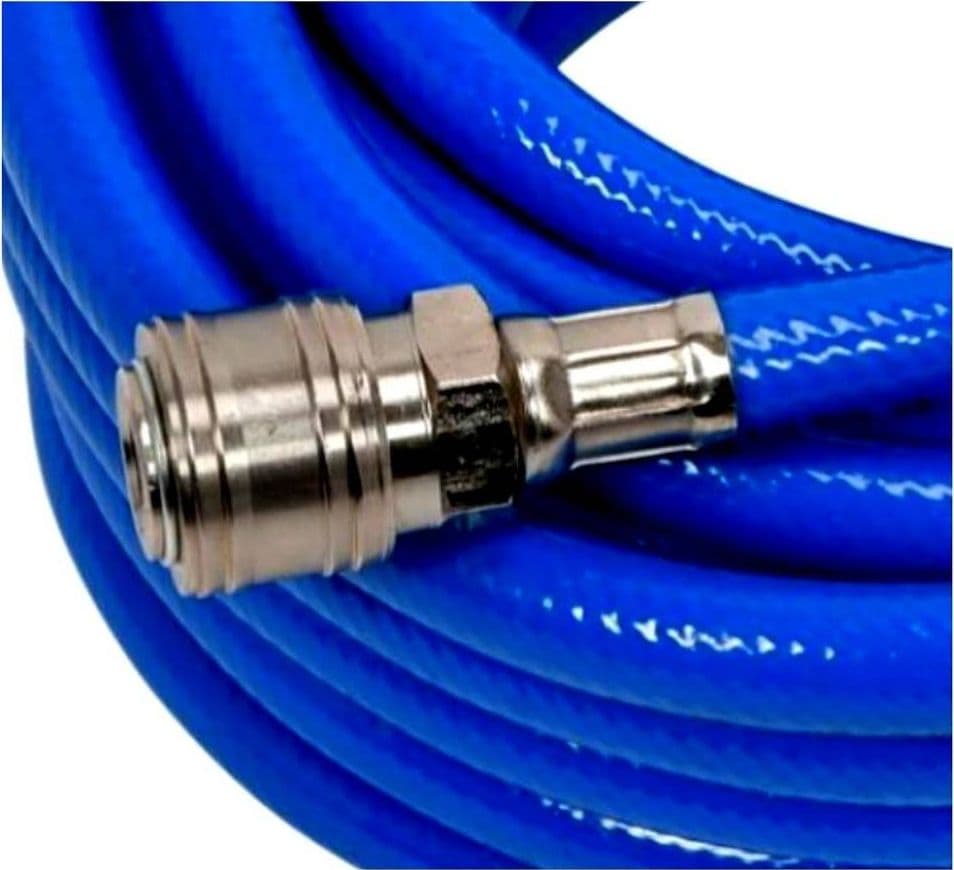 TUBO ARIA COMPRESSA FLESSIBILE PER COMPRESSORE 12 METRI RACCORDO RAPIDO 1/4″ in Tubi per aria compressa Trade Shop italia - Napoli, commercioVirtuoso.it