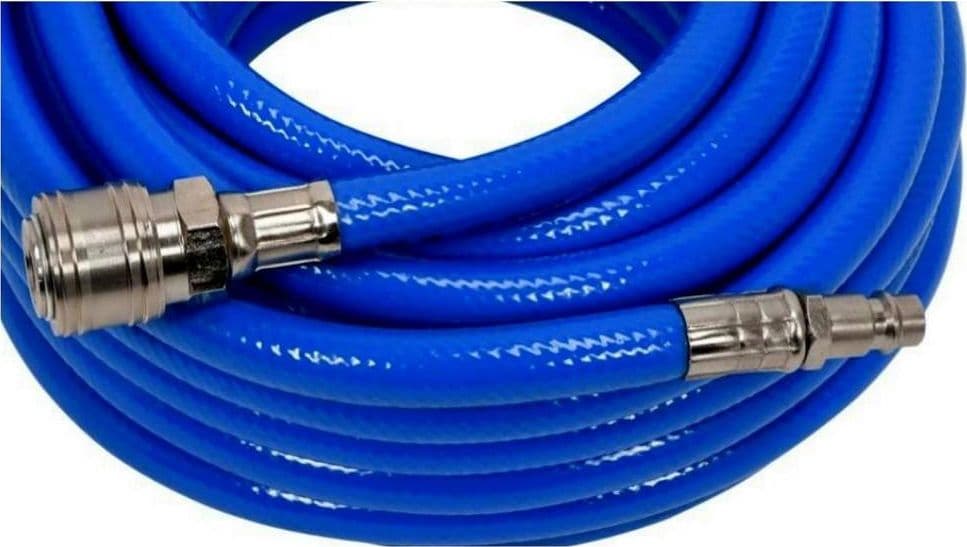 TUBO ARIA COMPRESSA FLESSIBILE PER COMPRESSORE 12 METRI RACCORDO RAPIDO 1/4″ in Tubi per aria compressa Trade Shop italia - Napoli, commercioVirtuoso.it