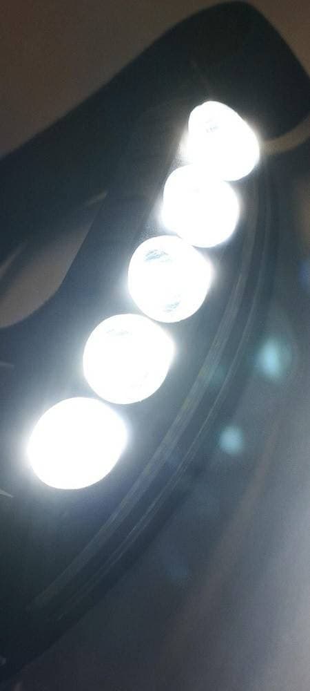 TORCIA DA TESTA FRONTALE SENSORE MOVIMENTO 68 LED LUCE BIANCA ROSSA BLU in Torce elettriche portatili (standard) Trade Shop italia - Napoli, commercioVirtuoso.it