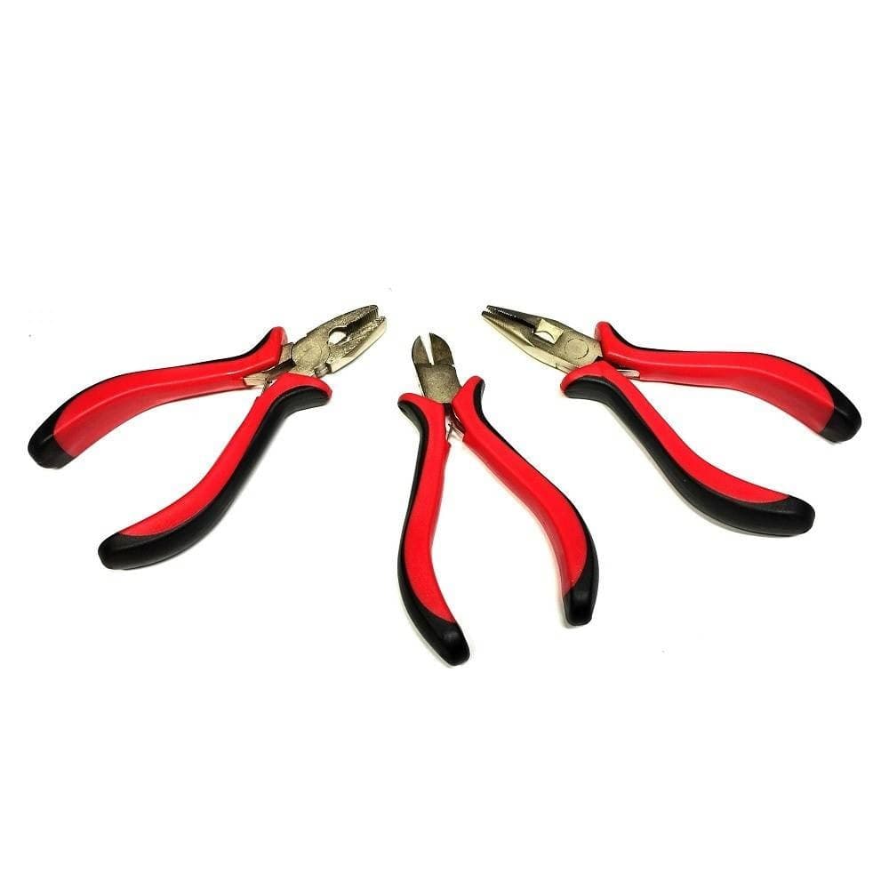 SET 3 PEZZI MINI PINZE PINZETTE DI PRECISIONE 125 MM PER ELETTRONICA BRICOLAGE in Pinzette industriali Trade Shop italia - Napoli, commercioVirtuoso.it