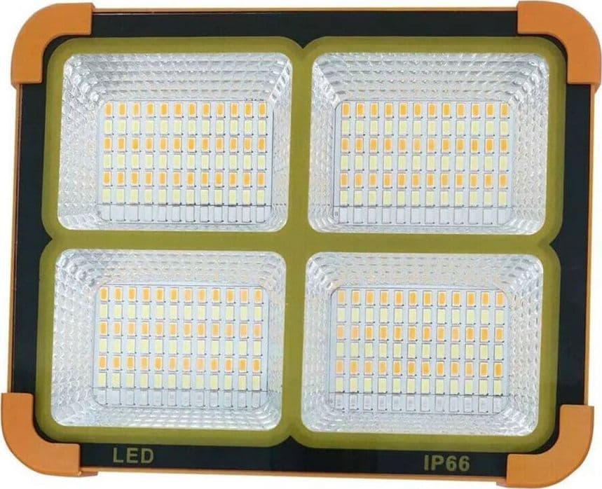 LUCE FARO 120 W EMERGENZA PORTATILE RICARICABILE PANNELLO SOLARE POWER BANK USB in Faretti Trade Shop italia - Napoli, commercioVirtuoso.it