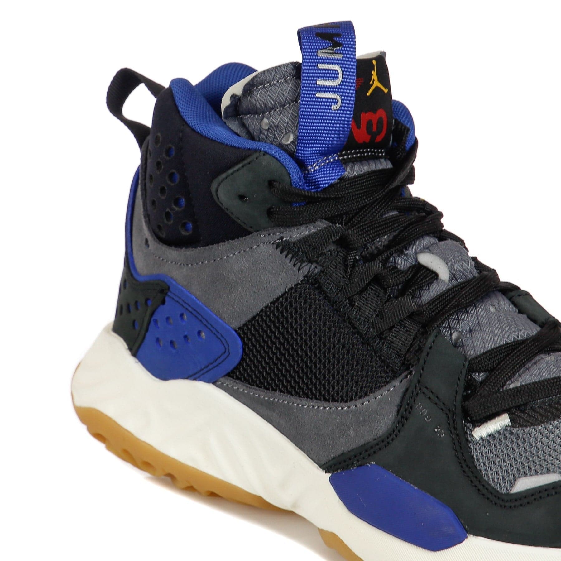 JORDAN Scarpa Alta Uomo Jordan Delta Mid Black/gym Red/dark Grey/storm Blue da uomo in Scarpe da Basket da donna Drestige - Casamassima, commercioVirtuoso.it