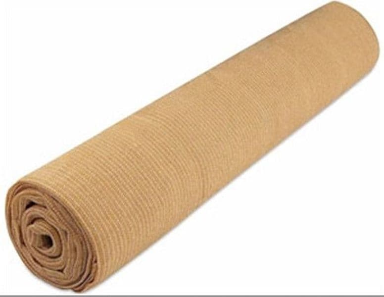 RETE OMBREGGIANTE 90% BEIGE ASOLE RINFORZATE -- 200 CM X50 MT - CAP 507284 in prodotto EuroStore07 - Alatri, commercioVirtuoso.it