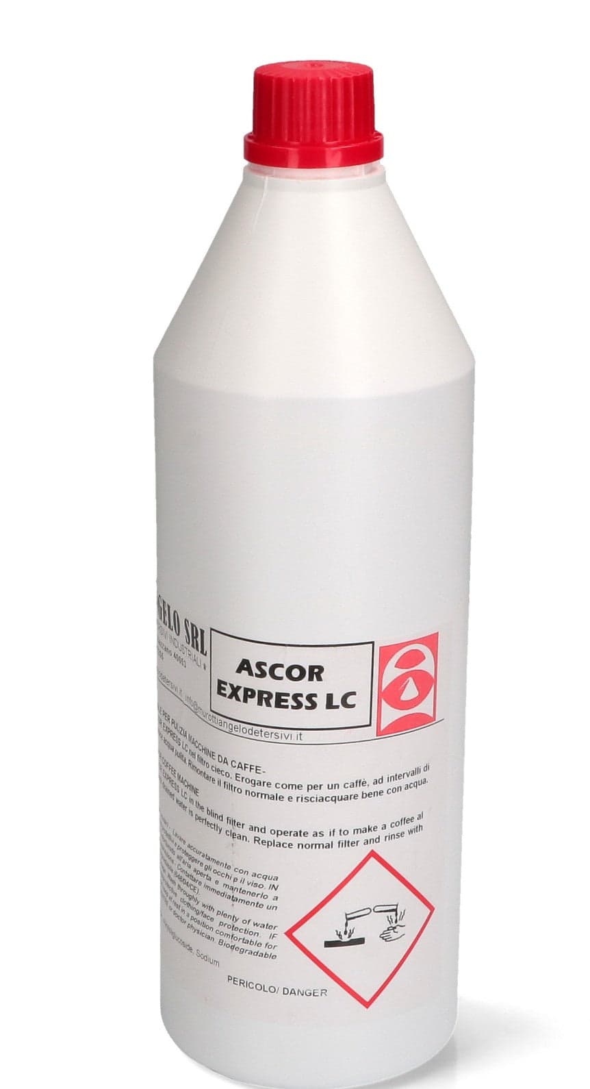 DETERGENTE MACCHINA CAFFÈ EXPRESS 1 L ASCOR PROFESSIONALE in prodotto EuroStore07 - Alatri, commercioVirtuoso.it