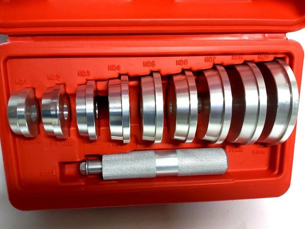 SET 10 PEZZI ESTRATTORI CUSCINETTI BOCCOLE CON VALIGETTA RUOTE AUTO MOTO CAMION in Attrezzi per cuscinetto ruota Trade Shop italia - Napoli, commercioVirtuoso.it