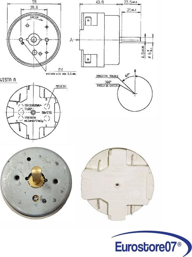 LOFRA TIMER CONTAMINUTI  MECCANICO OROLOGIO FORNO CUCINA 4 CONTATTI 120 MINUTI in prodotto EuroStore07 - Alatri, commercioVirtuoso.it