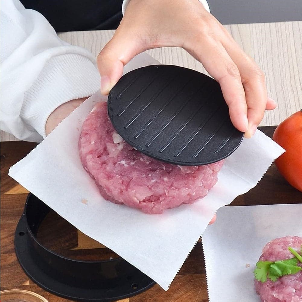 Pressa Hamburger 5 pezzi Antiaderente per Burger Ripieni e Classici Facile e Funzionale in Batticarne Danyx - Casoria, commercioVirtuoso.it