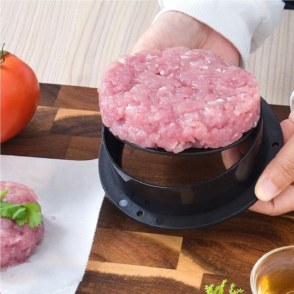 Pressa Hamburger 5 pezzi Antiaderente per Burger Ripieni e Classici Facile e Funzionale in Batticarne Danyx - Casoria, commercioVirtuoso.it