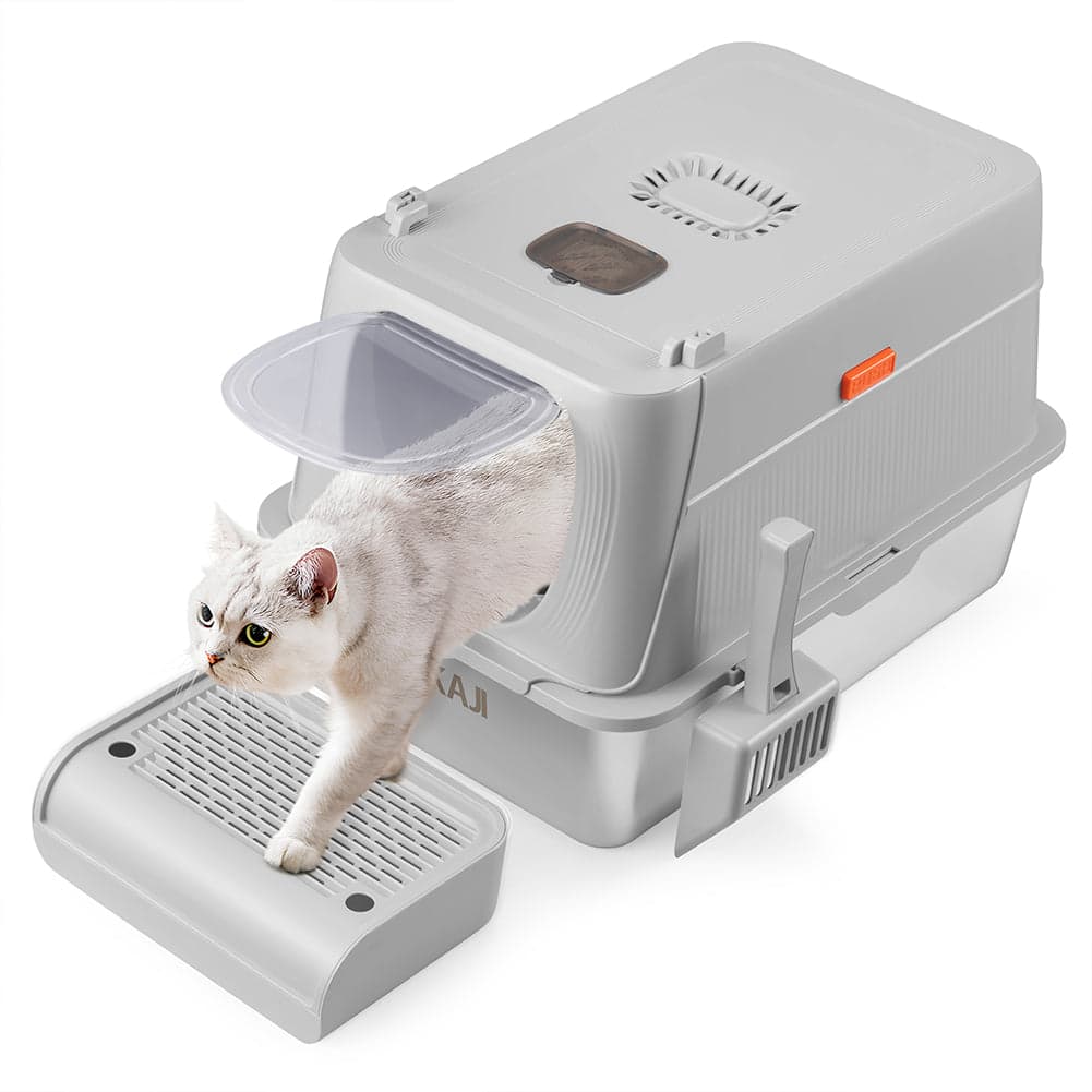 Lettiera per Gatti in Acciaio 35 L con Filtro Antiodore e Pedaliera Anti Sabbia in Contenitori per lettiere e cassette igieniche Esplodia - Napoli, commercioVirtuoso.it