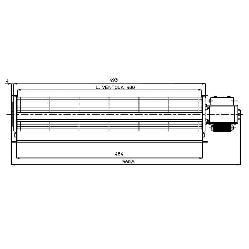 Ventilatore tangenziale per stufe a pellet 14706043 in Ventilatori bagno Colella Ricambi - Casoria, commercioVirtuoso.it