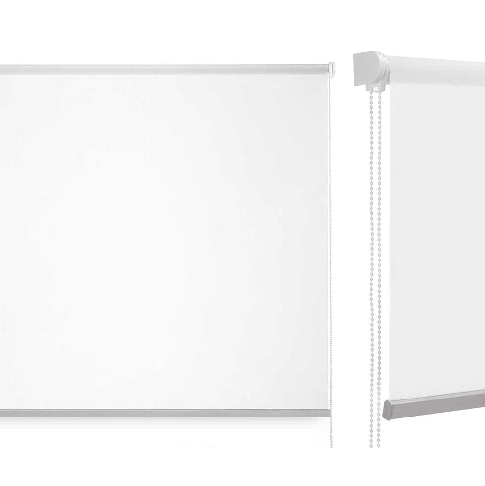 Tenda a Rullo Oscurante da Interno 120x180cm Moderna Facile da montare Bianco in Tende a rullo Danyx - Casoria, commercioVirtuoso.it