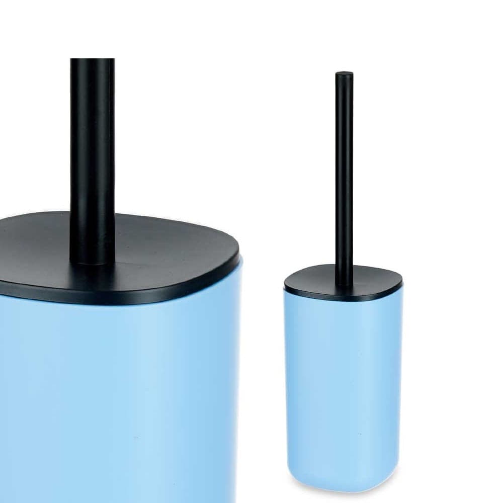 Scopino Per WC in Plastica Setole Antibatteriche e Chiusura ad Incastro Blu in Scopini e porta scopini Danyx - Casoria, commercioVirtuoso.it
