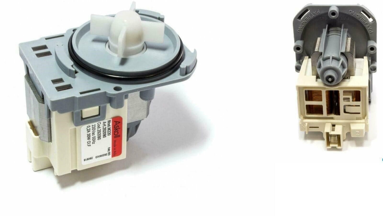 1 Pompa Lavatrice Magnetica Universale Candy Electrolux Indesit Quadrat A P 257