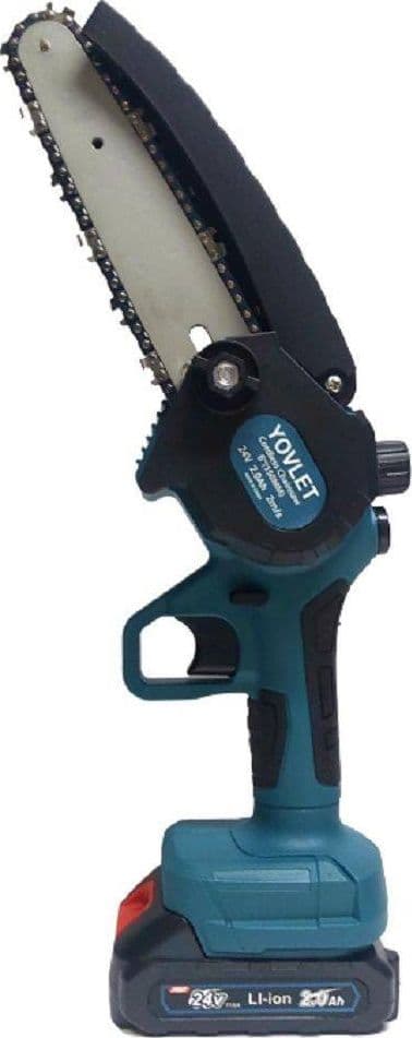 MOTOSEGA 24V 2 LAME 4-6" SERBATOIO OLIO TAGLIARAMI ELETTROSEGA 2 BATTERIE ELETTRICA in Motoseghe Trade Shop italia - Napoli, commercioVirtuoso.it