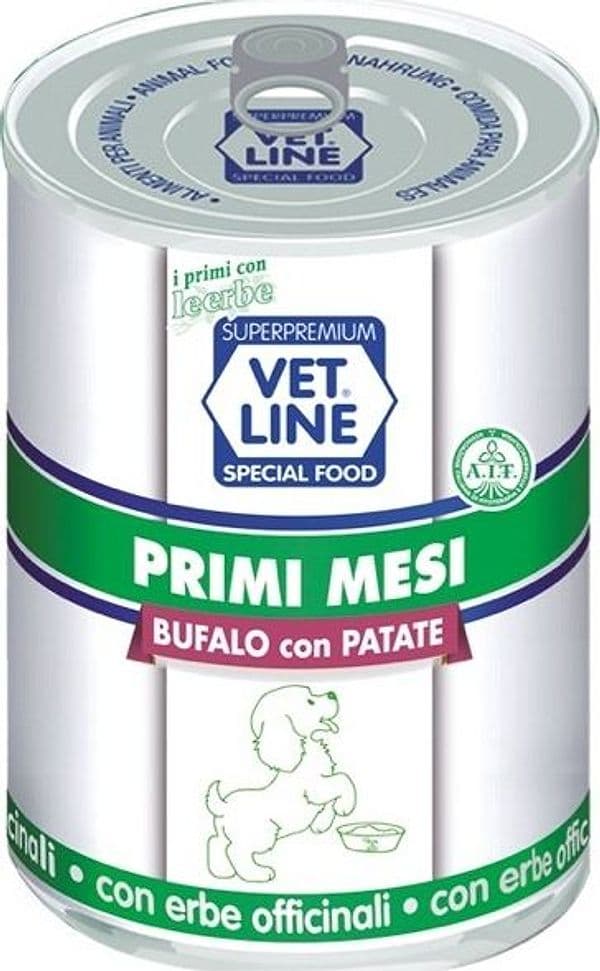 Vet Line mangime umido linea Primi Mesi bufalo e patate in Secco 101 Market - Poggibonsi, commercioVirtuoso.it