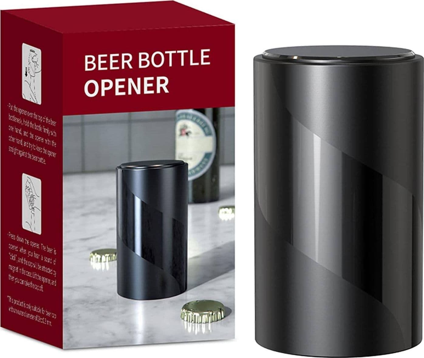 CAVATAPPI APRIBOTTIGLIE STAPPA TAPPO CON PRESSIONE SU BOTTIGLIA BIRRA MAGNETICO in Apribottiglie Trade Shop italia - Napoli, commercioVirtuoso.it