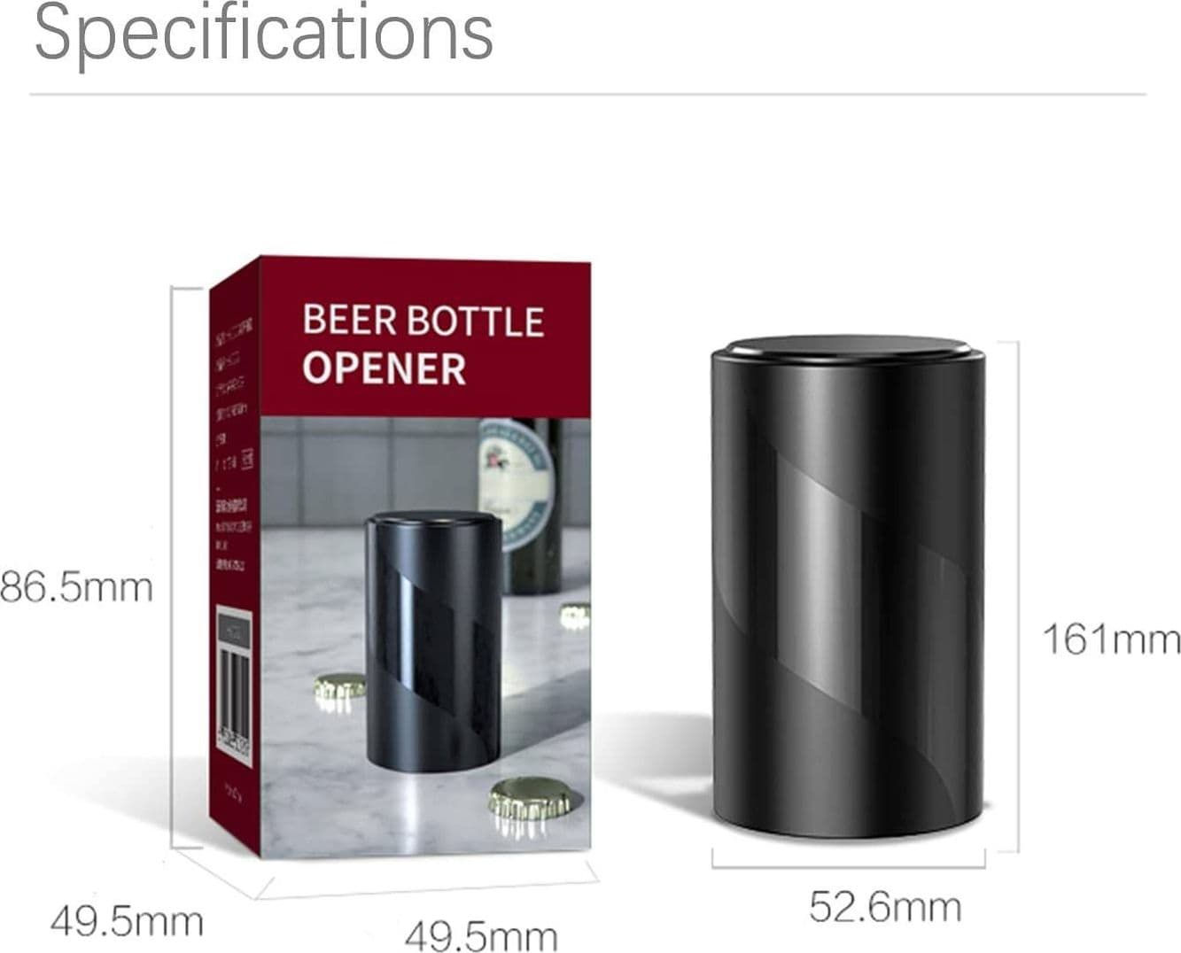 CAVATAPPI APRIBOTTIGLIE STAPPA TAPPO CON PRESSIONE SU BOTTIGLIA BIRRA MAGNETICO in Apribottiglie Trade Shop italia - Napoli, commercioVirtuoso.it