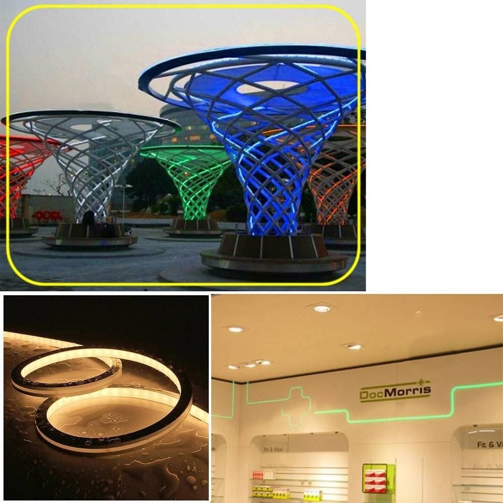 STRISCIA NEON FLEX LED IP67 160W RGB 24V LUCE MULTICOLORE ESTERNI BOBINA 10METRI in Nastri LED Trade Shop italia - Napoli, commercioVirtuoso.it