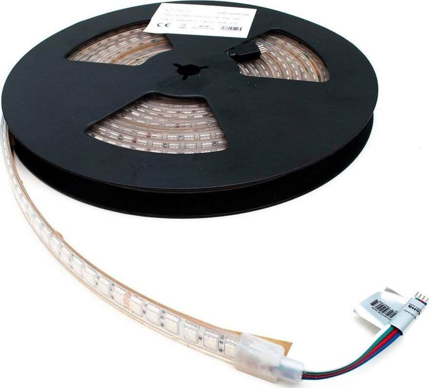 STRISCIA 600LED IMPERMEABILE IP68 DIMMERABILE LUCE MULTICOLORE RGB 75W 24V ESTERNI in Nastri LED Trade Shop italia - Napoli, commercioVirtuoso.it