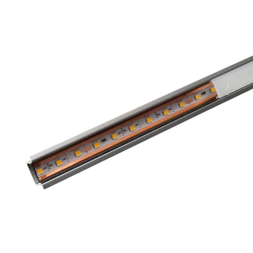 BARRA LED 12 W PROFILO ALLUMINIO INCASSO ESTERNO 12 V LUCE 4000K DIMMERABILE in Nastri LED Trade Shop italia - Napoli, commercioVirtuoso.it