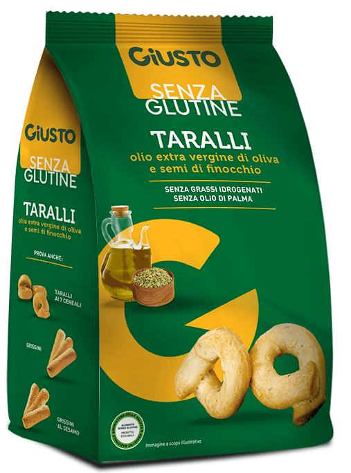 Giusto s/g taralli finocchio in Grissini taralli e fette biscottate Clubfarma - Melilli, commercioVirtuoso.it