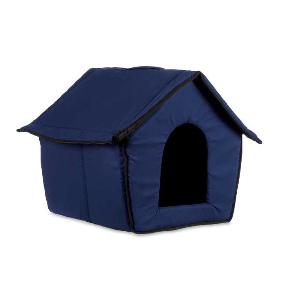 Casetta Pieghevole per Animali Domestici in Tessuto Blu 47x46x40cm Cani e Gatti in Recinti gioco Danyx - Casoria, commercioVirtuoso.it