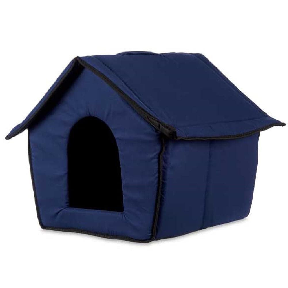 Casetta Pieghevole per Animali Domestici in Tessuto Blu 43x43x36cm Cani e Gatti in Recinti gioco Danyx - Casoria, commercioVirtuoso.it
