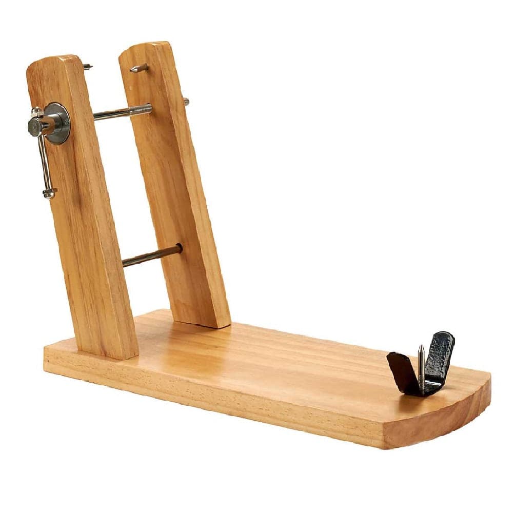 Porta Prosciutto in Legno Stile Iberico per Crudo Serrano Italiano 44.5x22.5x31cm in Portaprosciutto Danyx - Casoria, commercioVirtuoso.it