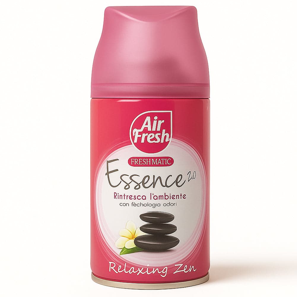 AIR FRESH Deomatic Set 6x250 ml Ricarica Spray Profumatore Ambiente Relaxing Zen in Spray profumati per la stanza Esplodia - Napoli, commercioVirtuoso.it