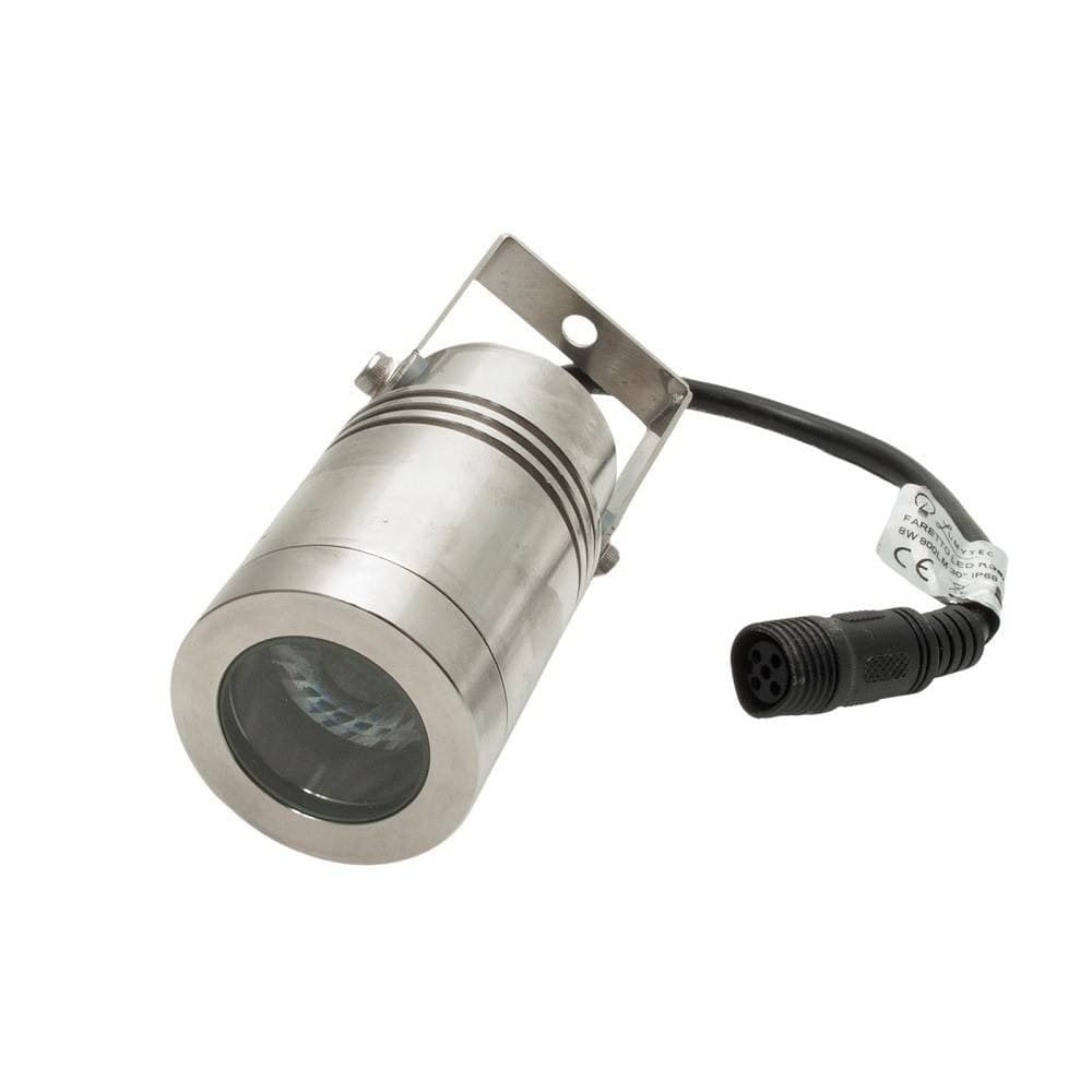 MINI FARETTO LED 24V IP68 RGB 4000K STAFFA ORIENTABILE 8W DMX RGBW LUCE GIARDINO in Fari per illuminazione palco Trade Shop italia - Napoli, commercioVirtuoso.it