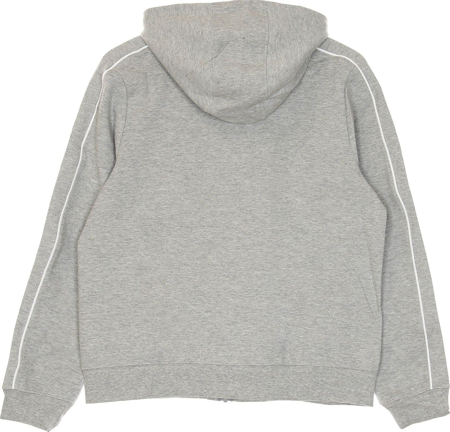 Nike Felpa Leggera Cappuccio Zip Donna W Sportswear Millenium Essential Fleece Full-zip Hoodie Dk Grey Heather/white da donna in Felpe con cappuccio Drestige - Casamassima, commercioVirtuoso.it