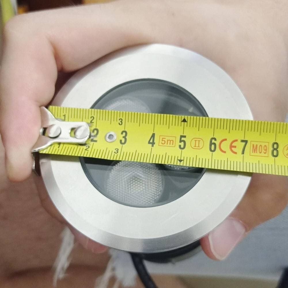 FARETTO LED 24V RGBW CALPESTABILE INCASSO 65MM IP68 SEGNAPASSI 9 W RGB 4000K DMX in Luci per sentieri Trade Shop italia - Napoli, commercioVirtuoso.it